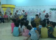 Trường MG Đại Tân tổ chức chuyên đề ” LQVH” độ tuổi 4-5 tuổi