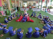Trường MG Đại Tân tổ chức lễ ra trường cho các cháu 5 tuổi năm học 2022-2023